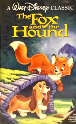 VTG The Fox & The Hound Black Diamond Edition VHS Walt Disney 1994 Original - Image 1 of 4