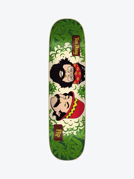 Flip Tom Penny Sweet Leaf Cheech And Chong Friends 8.125" Skateboard Deck - Image 1 of 1
