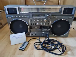 JVC RC-M90LB Ghettoblaster Boombox con control remoto R-30E - Imagen 1 de 7