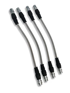 Porsche Brake Lines for 987 PMB DirectFit Stainless-Brake Lines (2005-12) - Picture 1 of 6