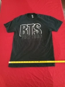 BTS 2017 The Wings Tour Black T-Shirt Live Trilogy Episode III Size Small - Picture 1 of 4