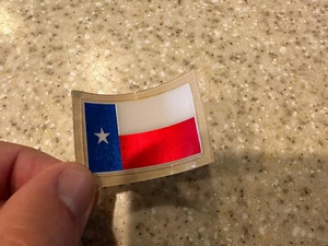 Casco de fútbol americano Riddell SpeedFlex 3M cromado bandera del estado de Texas calcomanía pegatina - Imagen 1 de 3