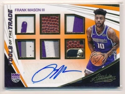 2017-18 Absolute Memorabilia Frank Mason III Rookie Tools of the Trade Auto /25 - Image 1 of 2
