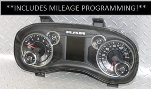 2019 RAM SPEEDOMETER 3.5" SCREEN INSTRUMENT CLUSTER *MILEAGE PROGRAMMED!* - Picture 1 of 1