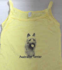 Australian Terrier Dog Photo on Girls Small Tank Top Shirt