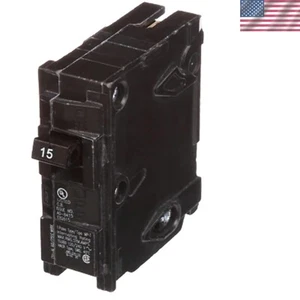 High Safety 15 Amp QP Circuit Breaker with Easy Plug-In Design for Load Centers - Picture 1 of 2