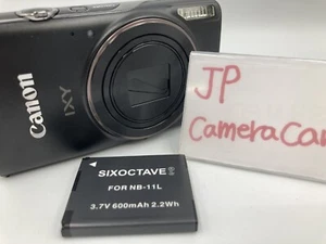 Canon PowerShot IXY 650 Elph 360 HS 20MP Digital Camera Black 12x Zoom 1624 - Picture 1 of 21