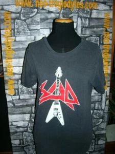 Vintage S A D  Search and destroy rock cotton jersey shirt trikot maillot  '80s - Imagen 1 de 2