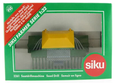 SIKU FARMER 2261 Saatdrillmachine  1:32 Neu in OVP für Traktor Schlepper Modell - Bild 1 von 3