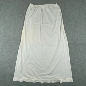 Komar Slip Women's Size L Ivory Full Length 35" Nylon Made in USA - Picture 1 of 6