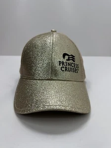 Princess Cruises gold glitter trucker cap hat adjustable one size fits most - Picture 1 of 12