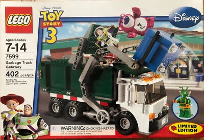 LEGO Toy Story 3 Disney Pixar мусоровоз бегство #7599 - 99,9% полный - Изображение 1 из 2