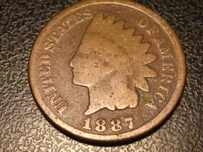 1887 & 1903 Indian Head Cents Damaged You Get 2 Coins - Image 1 of 4