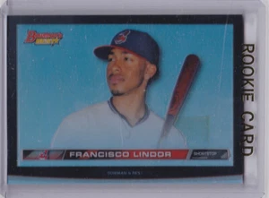 FRANCISCO LINDOR RC 2015 Bowman's Best HD ROOKIE CARD Cleveland Indians! - Foto 1 di 2