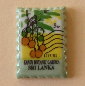 Fève Bons Baisers d'Ici et d'ailleurs - 2007 - Timbre du Sri Lanka - Picture 1 of 1