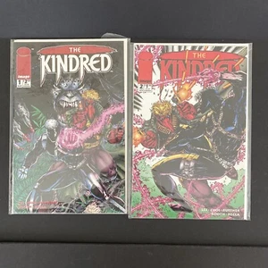 Lote de 2 cómics de imagen de The Kindred número 1 de marzo de 1994 número 2 de abril de 1994 - Imagen 1 de 5