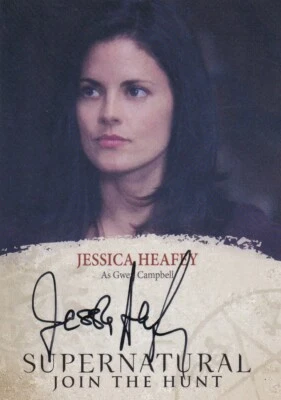 Supernatural Seasons 4-6 Autograph Card JH Jessica Heafey as Gwen Campbell - Image 1 of 2