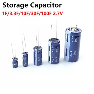 Supercap Backup Maxwell Speicherkondensator 1F/3,3F/10F/30F/100F 2,7 V 70°C - Bild 1 von 10