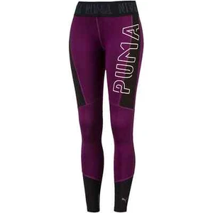 Puma Women's Logo 7/8 Tights, 518338 06, Plum Purple, Size L, NWT - Picture 1 of 1
