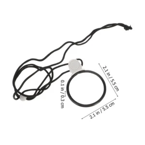 Necklace Magnifier Hanging Loupe Monocle Lens Coin Magnifying Glass Chain New - Picture 1 of 8