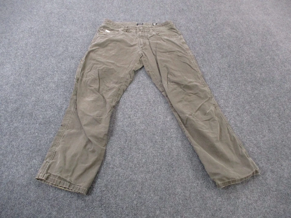Pantalones Kuhl Para Hombre 32 X 30 Beige Aire Libre Senderismo Trabajo De Colección Pátina Teñida Revólvr Foto 1 de 4