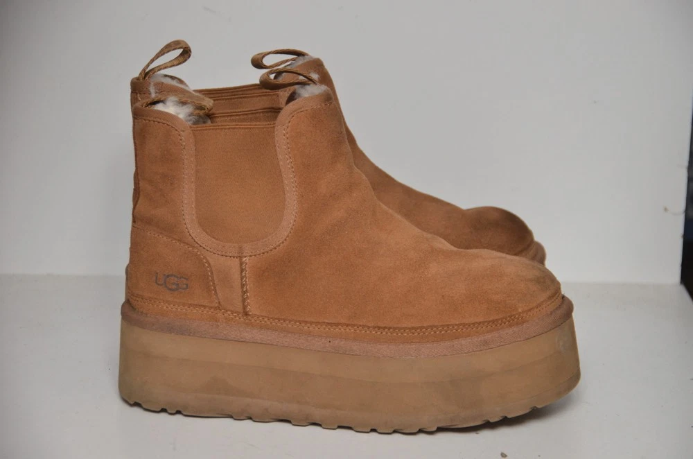 UGG W NEUMEL PLATFORM CHESTNUT （アグ ニューメル プラットフォーム