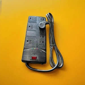 🔥(AN) ***QTY 2*** Leviton Relocatable Power Tap TVSS UL 1449 Surge Strip 6-Outl - Picture 1 of 4