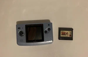 Neo Geo Pocket Color Pearl Blue USA + Metal Slug Repro Patrone - Bild 1 von 6