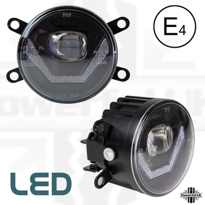 LED Front Bumper Fog+DRL Lamps lights for Land Rover Discovery 4 LR4 day running - Image 1 of 4