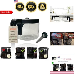 Kaffeekaraffe Ersatzglas kompatibel mit Keurig K-Duo Serie 12 Tassen - Bild 1 von 9