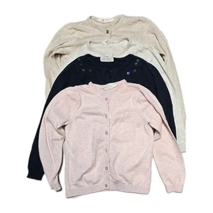 H&M Girls Cardigan Lot Of 4 Size 4-6 Years - Picture 1 of 6