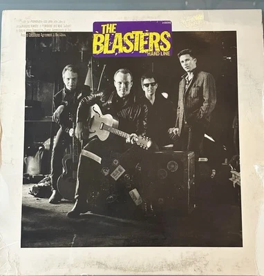 The Blasters Hard Line Vinyl record. 1985 Promo copy. Mint Unplayed condition. - Image 1 of 4