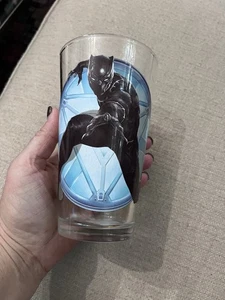 Marvel Avengers Black Panther Glass Tumbler Marvel Captain America Civil War - Picture 1 of 8