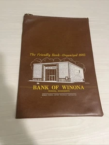 Bank of Winona Mississippi Geldbeutel Vintage A Rifkin & Co. - Bild 1 von 6