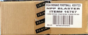2024 Panini Mosaic Football Blaster Box Case (20 Boxen) Genesis Stained Glass - Bild 1 von 4