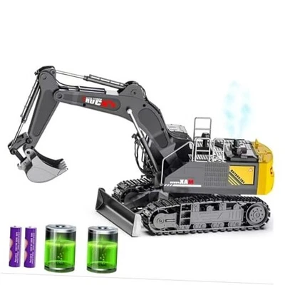 15 Channel RC Excavator Metal Shovel,RC Digger Construction Toys，Dozer  - Image 1 of 4