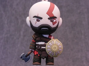 Playstation NEW * Kratos Clip * Blind Bag God of War Key Chain Series 1 Monogram - Picture 1 of 8