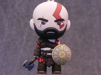 Playstation NEW * Kratos Clip * Blind Bag God of War Key Chain Series 1 Monogram - Image 1 of 4