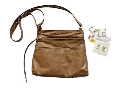HOBO ANGLER Crossbody Leather Handbag Purse - Image 1 of 4