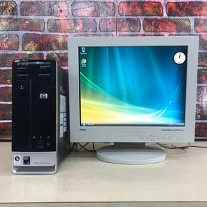 HP Pavilion Slimline PC Retro Gaming AMD Athlon 2.60GHz 3GB RAM (Windows Vista) - Picture 1 of 12