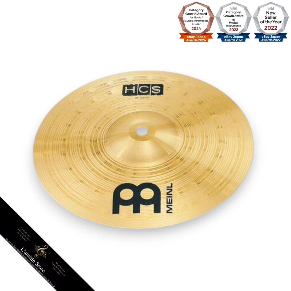 Meinl HCS Series Splash Cymbal 12 pulgadas HCS12S batería de percusión - Imagen 1 de 1