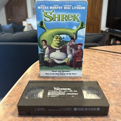 Shrek (VHS, 2001) Special Edition Big Box TESTED & WORKING Dreamworks - Image 1 of 2