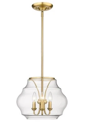 Golden Lighting 1087-3P BCB-CLR - Pendants Indoor Lighting - Image 1 of 4