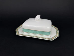 Villeroy Boch campana per burro menta piperita contenitore per burro piatto per burro V & B burro - Foto 1 di 8