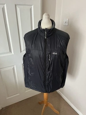 Men’s Grey RAB Generator Primaloft Padded Gilet Size 2XL - Image 1 of 4