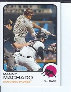 Manny Machado 2022 Topps Heritage intercambio de colores - Imagen 1 de 1