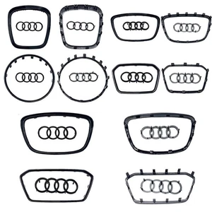 1x Glossy Matte Replacement Steering Wheel Emblem for Audi A3 A4 A5 A6L Q3 Q5 Q8 - Picture 1 of 28