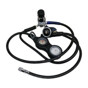 AquaLung & Aqua Lung Glacia Scuba Regulators Suuto Pivot 2 Gauges UNTESTED READ - Picture 1 of 15