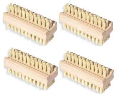 YORK 4,8,12 x Handwerkerbürste Gärtnerbürste Hand Waschbürste Nagelbürste Handbürste