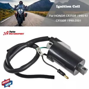 For Honda CR250R 1990-1992 CR500R 1990-2001 Replaces 30500-KZ3-701 Ignition Coil - Foto 1 di 9